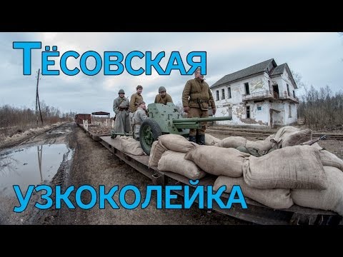 Видео: Узкоколейная ж\д в Тёсово и реконструкция сражений ВОВ с МШ