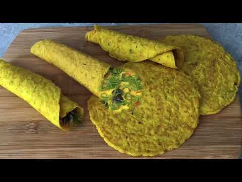 Видео: Нутовые лепешки 🔥или Нутовый омлет 🔥Без муки❗Без яиц❗