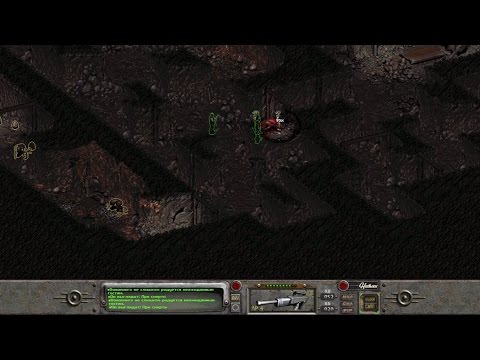 Видео: 15 "Идеальное" прохождение Fallout 2 Restoration 2.3.3. Смерть Ванаминго. Рипли бы оценила! Реддинг.