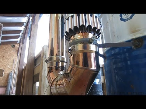 Видео: Трубчатый теплообменник на дымовую трубу