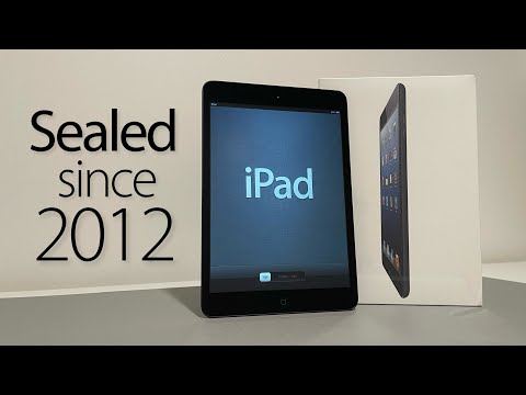 Видео: Распаковываем СОВЕРШЕННО НОВЫЙ iPad mini 1-го поколения 13 лет спустя!