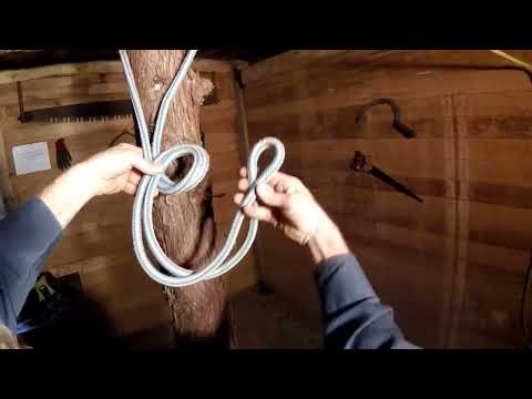 Видео: Булинь на бухте | Арбористские узлы