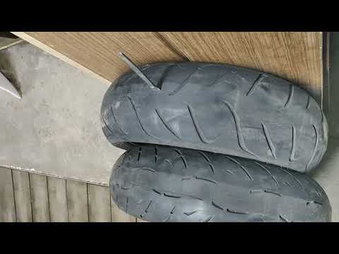 Видео: Моторезина Kingtyre vs Dunlop. Подробности в видео. Моторезина. Я сильно ошибался.