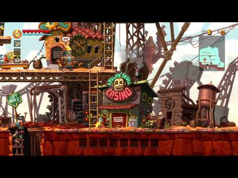 Видео: SteamWorld Dig 2 (Стрим 4 - Лазаем где попало)
