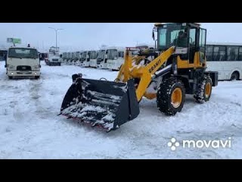 Видео: Обзор китайского фронтального погрузчика GRANIT ZL20
