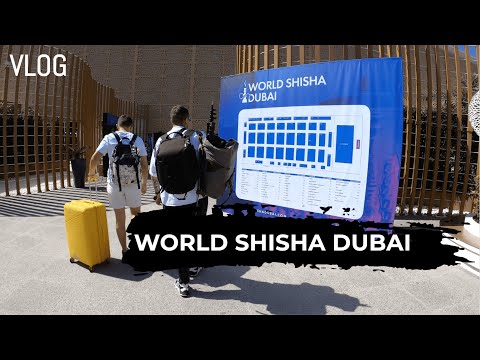 Видео: VLOG.Кальянная выставка в Дубаи. World Shisha Dubai2023