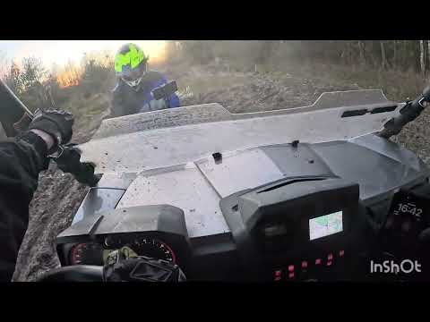 Видео: Off road  покатушка на BRP COMANDER 2014