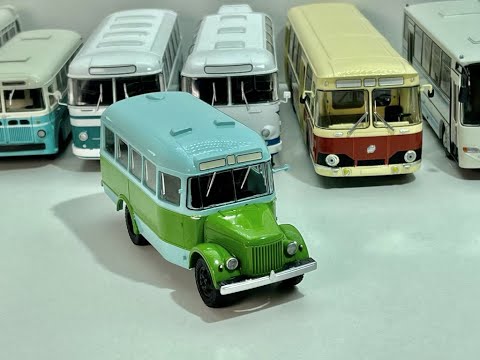 Видео: Наши Автобусы №30 ПаЗ-651 MODIMIO 1:43