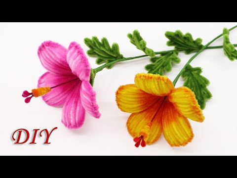 Видео: 🌺 HIBISCUS Flower DIY 🌺 ГИБИСКУС цветы для интерьера