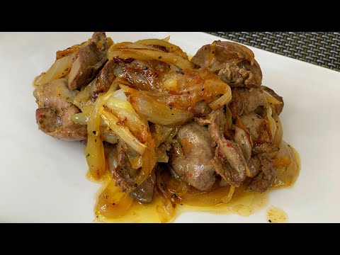 Видео: Как правильно жарить печень с луком, рецепт простой, вкусно, быстро # 72