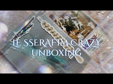Видео: 🧚🏻‍♂️ Распаковка LE SSERAFIM CRAZY (Odd Fairy Floss ver.) 🧚🏻‍♂️