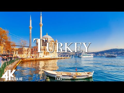 Видео: Турция 4K - расслабляющая музыка с красивым природным пейзажем - Удивительная природа | 4K UHD TV