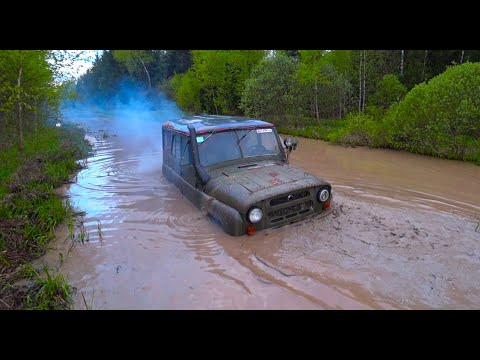 Видео: Утопили Уаз покатушка 4х4 Off-road выходного дня