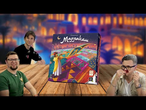 Видео: Настольная игра МАРРАКЕШ 🧣 отзывы об игре, летсплей, обзор, играем