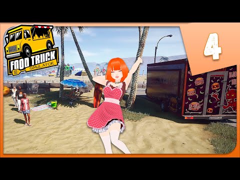 Видео: ПЛЯЖНАЯ ТОРГОВЛЯ ► СИМУЛЯТОР ФУДТРАКА ► Food Truck Simulator #4 Прохождение