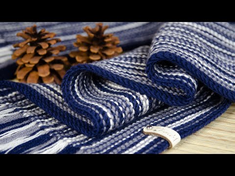 Видео: Эластичное закрытие петель спицами | Как закрыть платочную вязку с помощью спицы или крючка