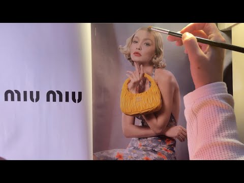 Видео: VOGUE Italia🪻 АСМР журнал • близкий шепот