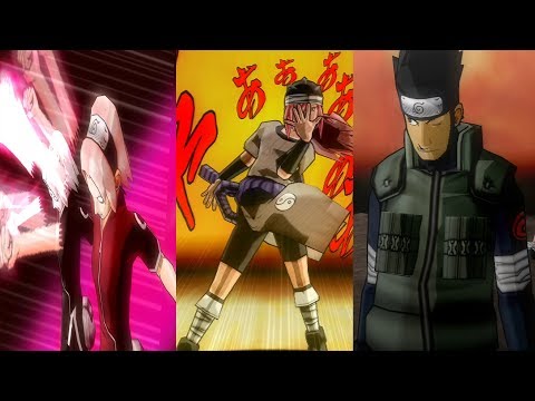 Видео: Naruto: Ultimate Ninja 3 - Все Ultimate Jutsu - FULL HD 1080p