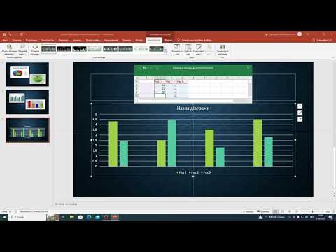 Видео: Як додати діаграму в презентацію
