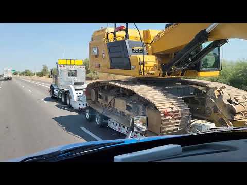 Видео: Дальнобой США. Горы Калифорнии.