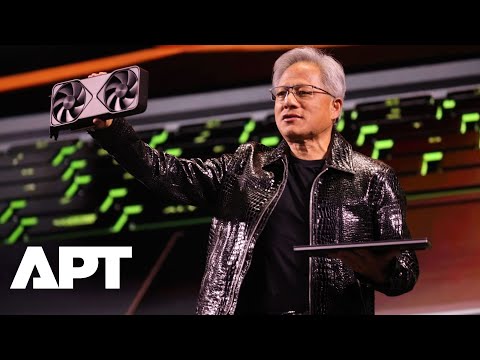 Видео: Генеральный директор Nvidia Дженсен Хуан объявил о заказе 500 млрд долларов на разработку ИИ-чипо...
