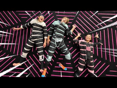 Видео: На этот раз мы пошли на объект с различными батутами.