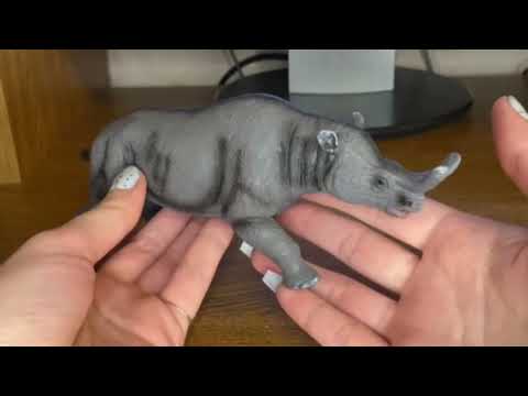 Видео: 82. Обзор фигурки Mojo (Animal planet) бронтотерий (2013, арт. 387155)