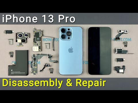 Видео: Полное руководство по разборке и ремонту iPhone 13 Pro