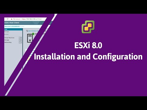 Видео: Установка и обзор VMware ESXi 8.