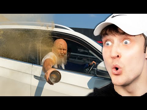 Видео: Мгновенная карма заснята на камеру!