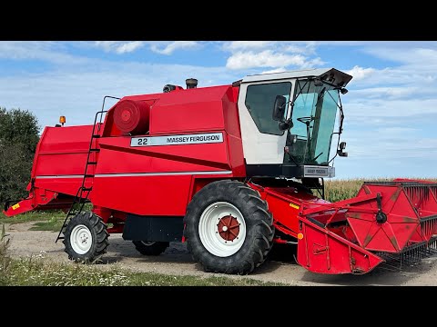 Видео: Стан нового!! ГІДРОХІД жатка 3,5м Massey Ferguson 22 1995рік Ексклюзив!! 