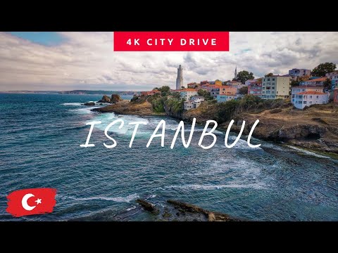 Видео: Стамбул на машине до замка Rumeli Feneri 4k. Driving Istanbul 4k to Rumeli Feneri Castle