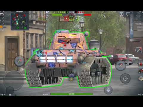 Видео: Сыграл 3-4 боя на исе в Tanks Blitz