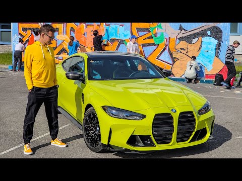 Видео: Новая BMW M4 510 сил. Принюхиваемся.