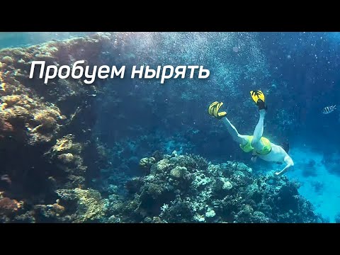 Видео: Учимся нырять с маской