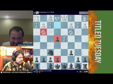 Видео: Я ДУМАЮ ХИКАРУ СЕЙЧАС В ШОКЕ ПРОСТО ПОЛНОМ! // GM АЛЕКСАНДР ШИМАНОВ vs GM ХИКАРУ НАКАМУРА