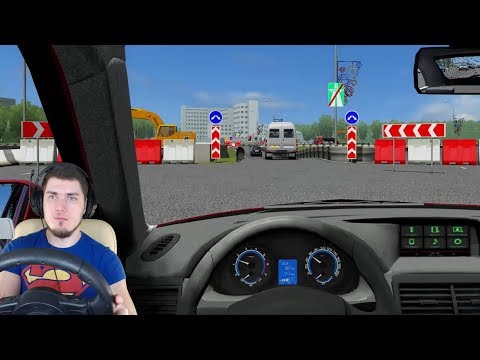 Видео: ЧТО БУДЕТ ЕСЛИ ЕЗДИТЬ ПО ПРАВИЛАМ в CITY CAR DRIVING + РУЛЬ