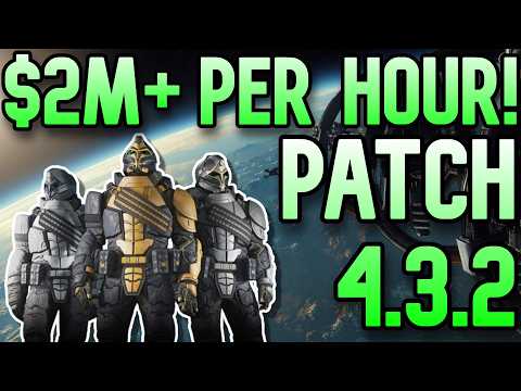 Видео: 2 МИЛЛИОНА ДОЛЛАРОВ В ЧАС! 4.3.2 НОВЫЙ МЕТОД ЗАРАБОТКА! Легко и быстро! | Star Citizen Patch 4.3.2
