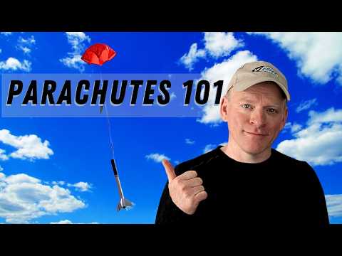 Видео: Как прикрепить и сложить парашюты для моделей ракет!