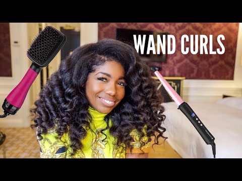 Видео: Завивка и укладка феном на натуральных волосах