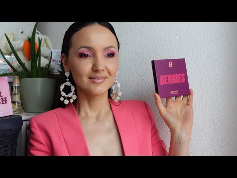 Видео: GRWM: палетка Beautybay Berries. У нас наступила зима. .