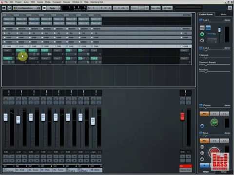 Видео: Control Room и Cue Mixes в Cubase - создаем различные варианты суб-миксов для записи