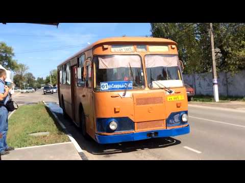 Видео: Последний ЛиАЗ-677м в Унече