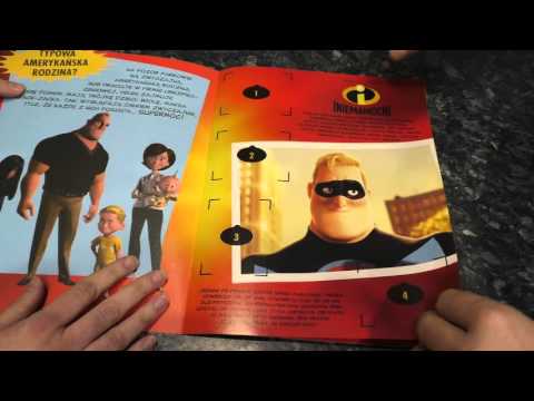 Видео: Альбом Суперсемейка. Распаковка и первые наклейки