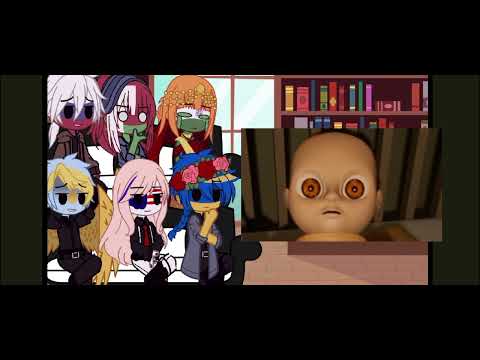 Видео: Реакция стран на Валеру Гостер Гоняюсь за лысым🤷 #countryhumans