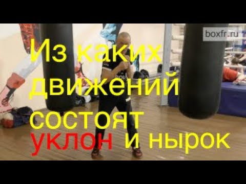 Видео: Бокс: из каких движений состоят уклон и нырок