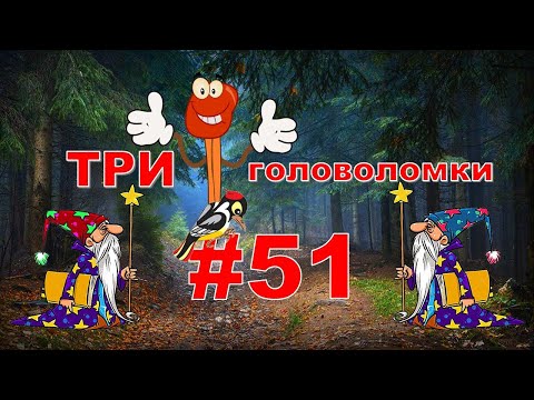 Видео: Три головоломки  Випуск №51