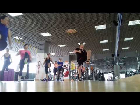 Видео: Тай-бо аэробика. Cardio Kick Boxing. Full lesson 26 (мощная тренировка)