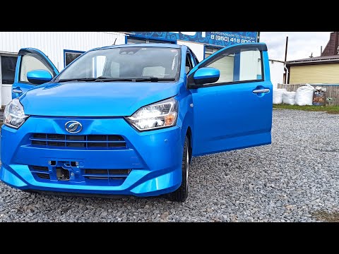 Видео: Daihatsu Mira ES новый кузов. Обзор.