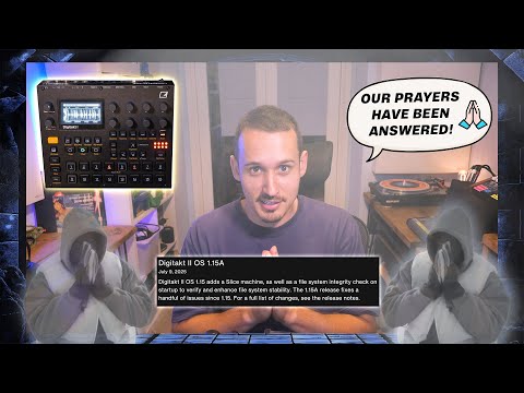 Видео: Нарезка брейков на Digitakt Mk2, как будто это аппаратный сэмплер из 90-х (обновление нарезки)